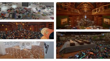 Collage of cozy tidying games on Steam