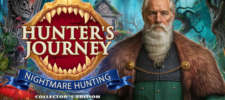 Hunter's Journey: Nightmare Hunting Collector's Edition key art and logo.