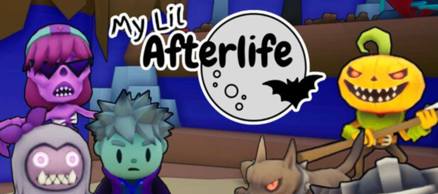 My Lil Afterlife logo and key art.