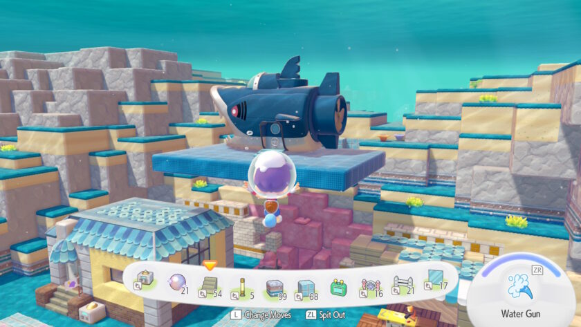 Screenshot of Pokémon Pokopia, The Bubbly Basin, published on LadiesGamers