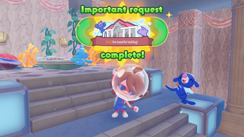 Screenshot of Pokémon Pokopia, The Bubbly Basin, published on LadiesGamers