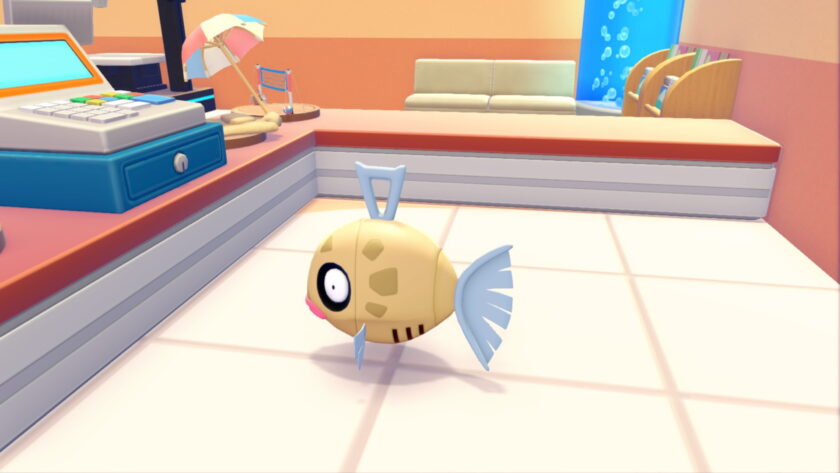 Screenshot of the Fetching Scales for Feebas, published on LadiesGamers