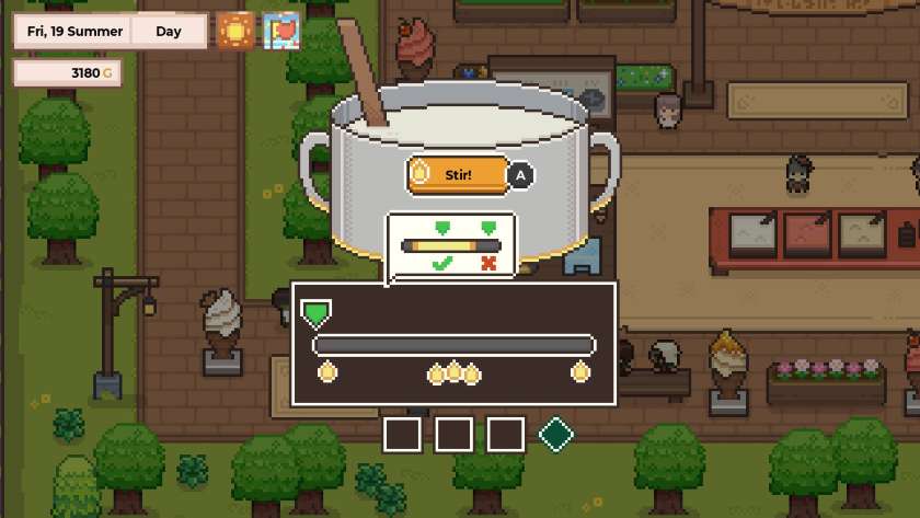 Warm and stir the pan of milk in the ice cream festival mini-game. Published on LadiesGamers