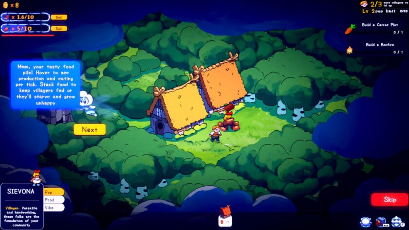 Spiritstead Adventure Mode tutorial showing how the game controls work step by step.