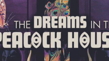 The Dreams in the Peacock House key art and logo