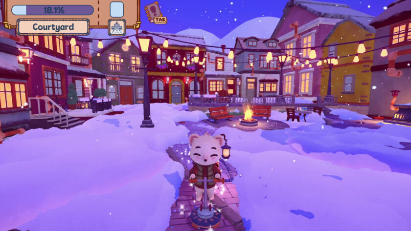 Screenshot for Winter Whiskers, published on LadiesGamers.com