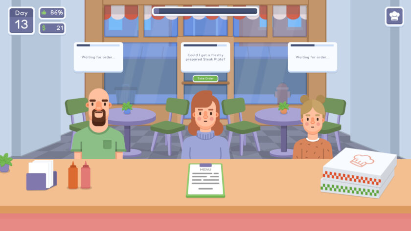 Cook with Card gameplay in ladiesgamers.com