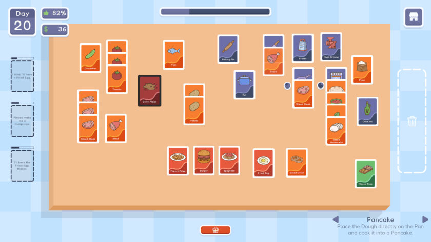 Cook with Card gameplay in ladiesgamers.com