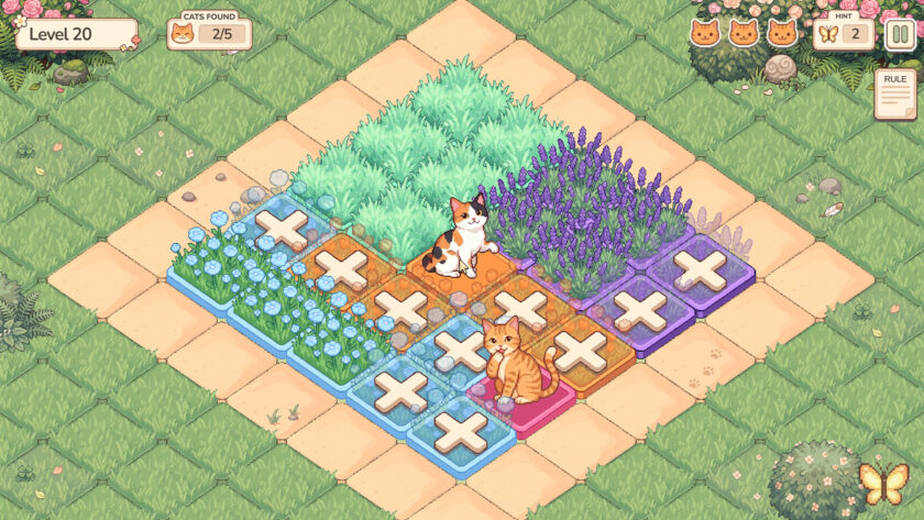 Purr in Bloom gameplay on ladiesgamers.com