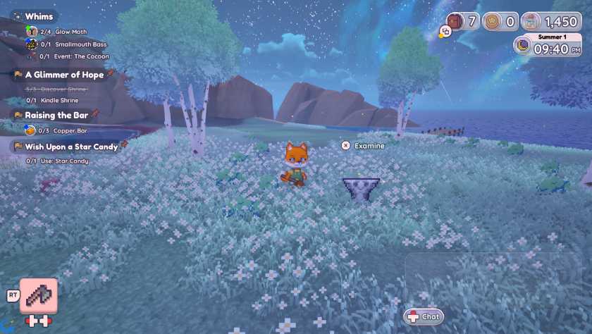 A night scene in Little Crossroads