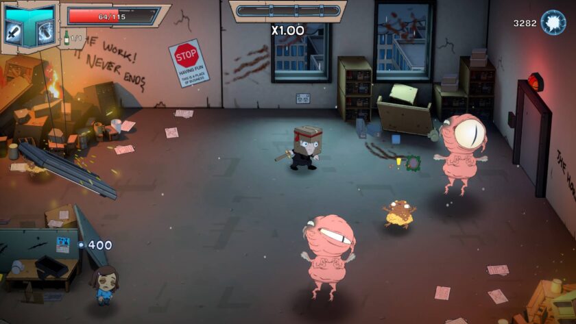 Box Knight brawling