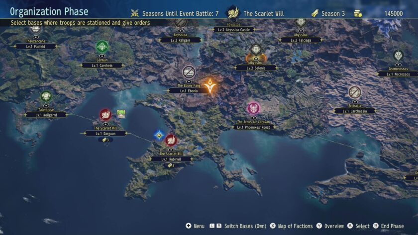 Brigandine Abyss big map