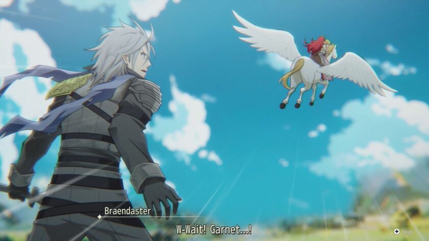 Brigandine Abyss cutscene