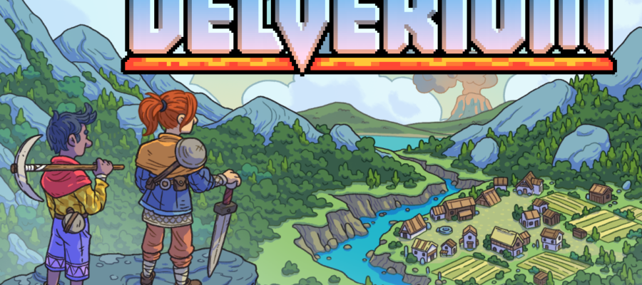 Delverium title logo on ladiesgamers.com