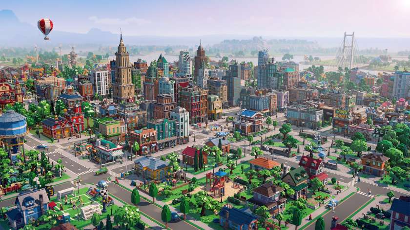 A cityscape built of LEGO. Published on LadiesGamers