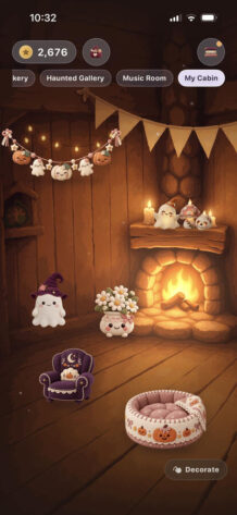 Screenshot of app game Little Cauldron Café from press kit