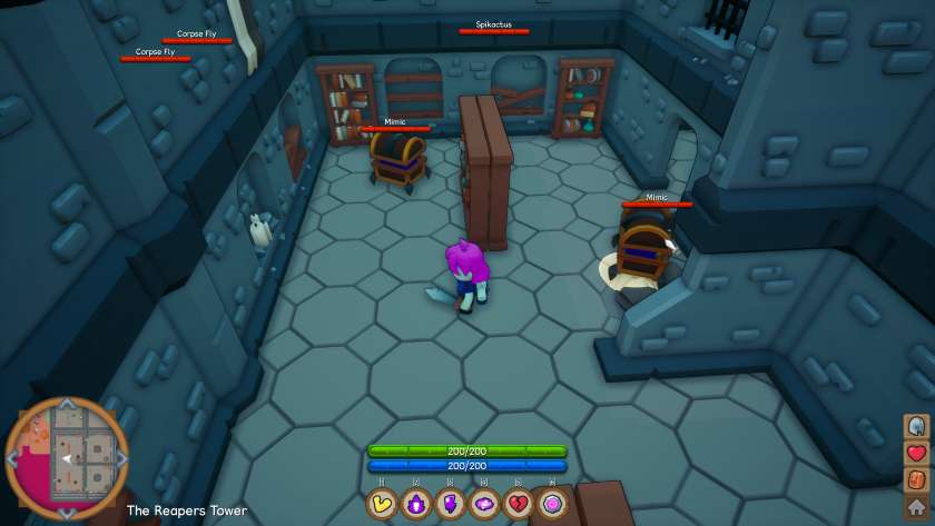 A dungeon in My Lil Afterlife.