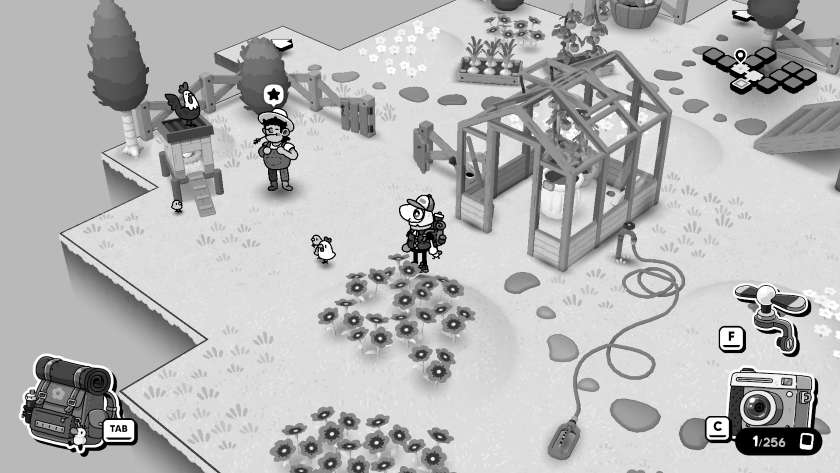 A screenshot of you wandering the world in TOEM 2.
