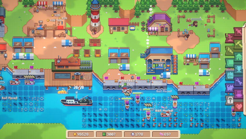 Screenshot of Tiny Harbor, taken from the Steam page