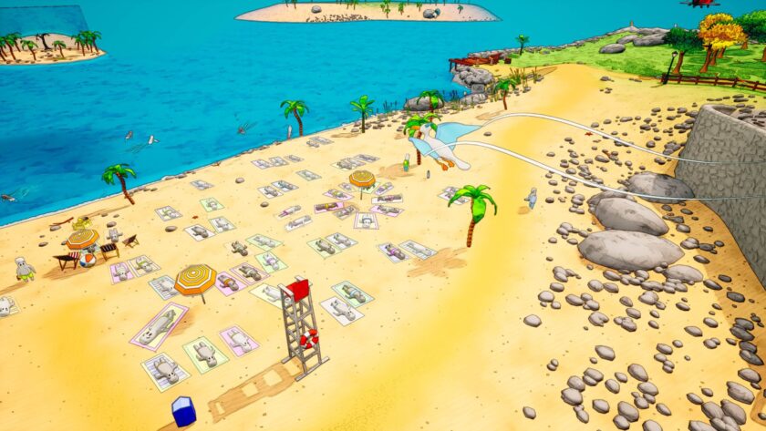 Goeland: A Seagull Adventure beach