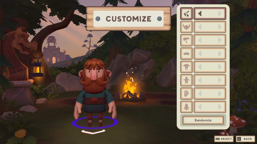 Meadgard character customization