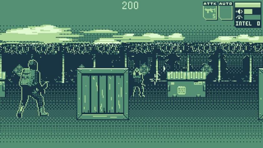 Spy Drops Gaiden mini game