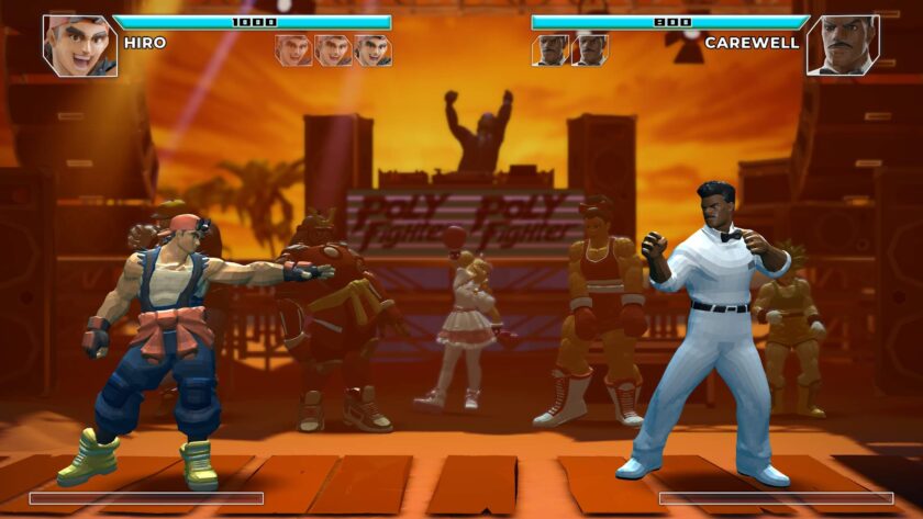 Poly Fighter match start