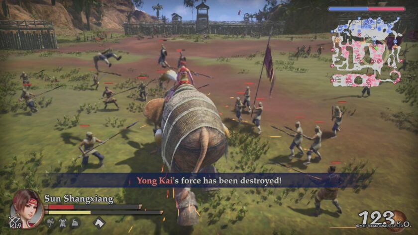 Dynasty Warriors 3: Complete Edition Remaster elephant ride