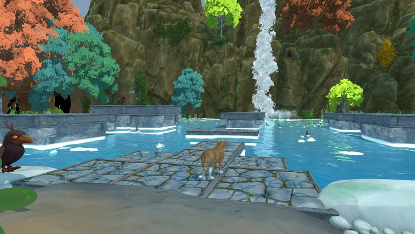 A water level in The Lost Paws