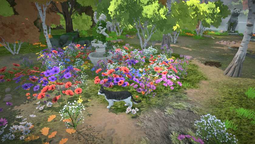 A garden in The Lost Paws