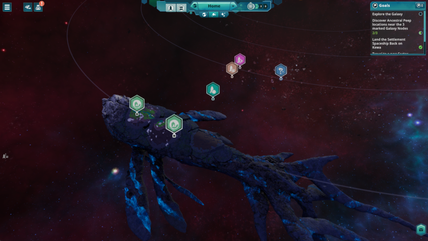 Beyond These Stars gameplay with kewa navigating the galaxy!