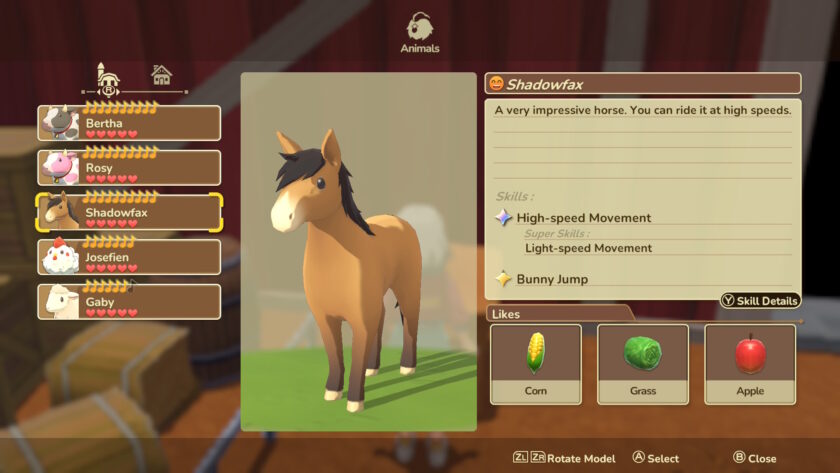 Screenshot of Harvest Moon: Echoes of Teradea