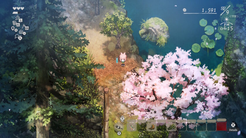 Screenshot of Village in the Shade, beautiful landscape