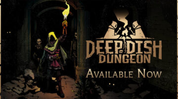 Deep Dish Dungeon dungeon dweller and skeleton