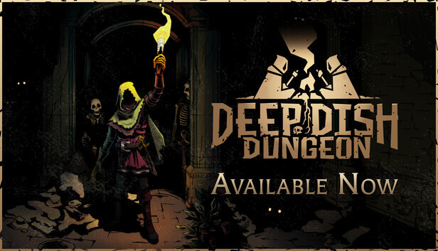 Deep Dish Dungeon dungeon dweller and skeleton