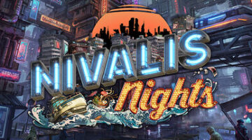 the title Nivalis Nights on a dark background