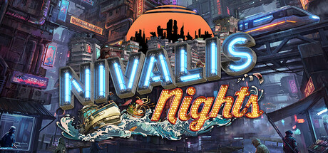 the title Nivalis Nights on a dark background