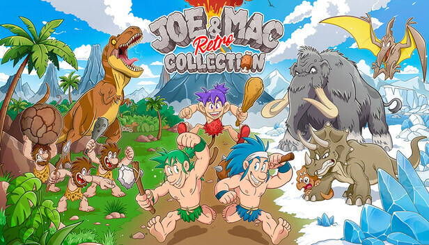Joe & Mac Retro Collection the caveman bros