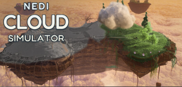 Nedi Cloud Simulator official Steam artwork featuring the game's title and logo.