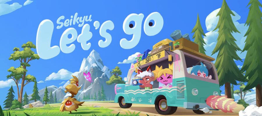 Seikyu Let's Go! the campervan and crew