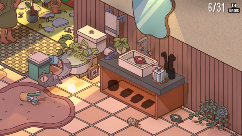 an interior of a bathroom